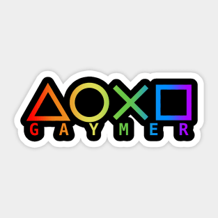 PS4 GAYMER [Large Print] Sticker